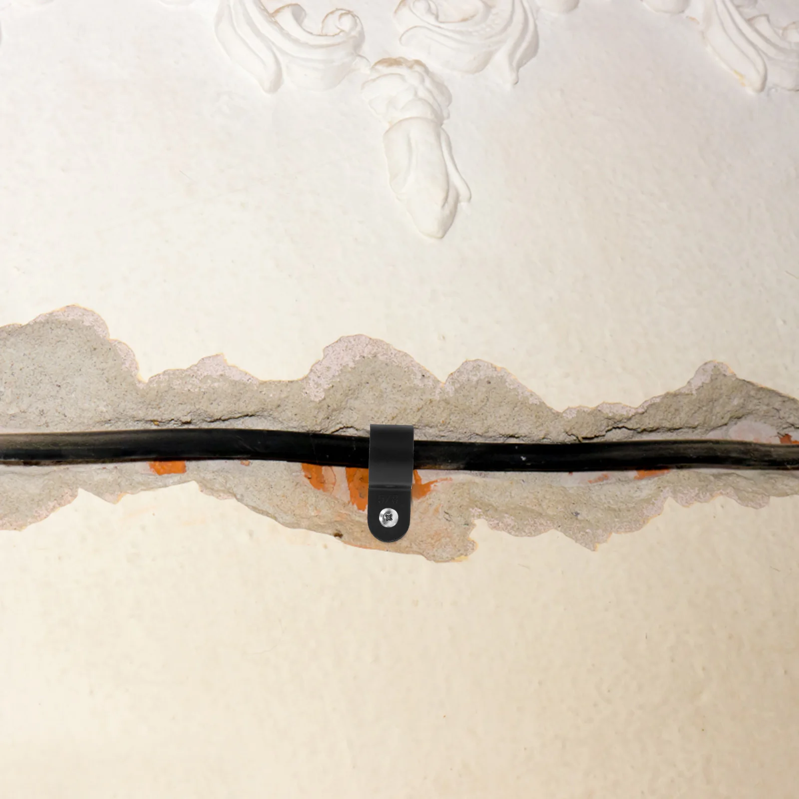 

50pcs R-Type Wire Clips Heavy Duty Pvc Cable Management Organizer For Ethernet Coax Telephone Cable Clamp Mounting Outdoor