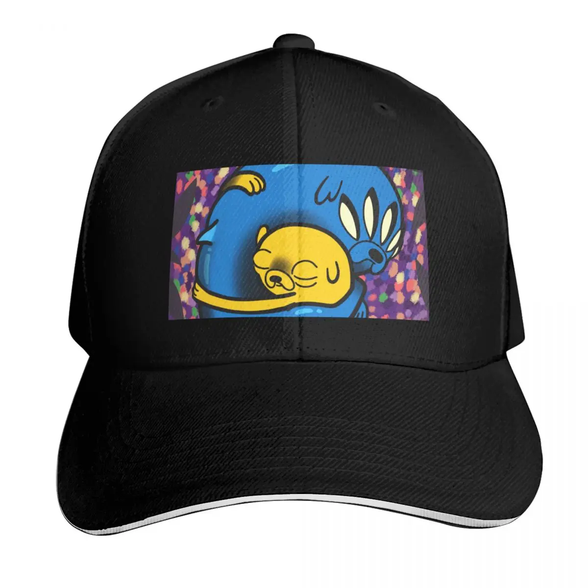 Change is Scary Baseball Cap Cotton Twill Breathable Contrast Two Tone Brim Snapback Flat Bill