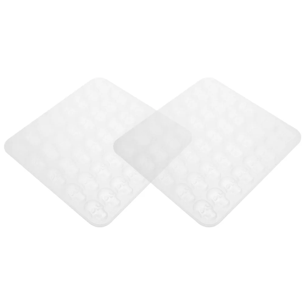 

OKUMEYR 2Pcs 40 Cavity Silicone Halloween Molds Non Stick Mold for Chocolate Cookies Jelly Fondant Party Decor