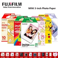 10 hojas de papel fotográfico Fujifilm Instax Mini 11 para Fuji Instax Mini 99 12 9 8 7 + 40 SE 50 90 Evo cámara instantánea película Instax