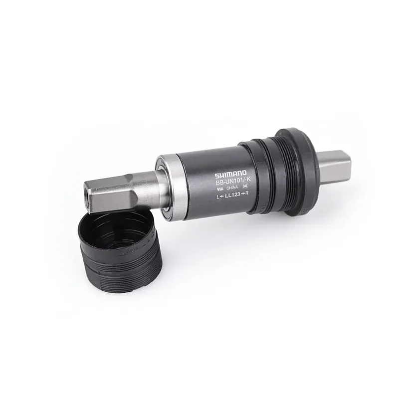 SHIMANO BB-UN101 Square Type Bottom Bracket Axle length/shell width (mm)LL123 68/73 bearing square bottom bracket