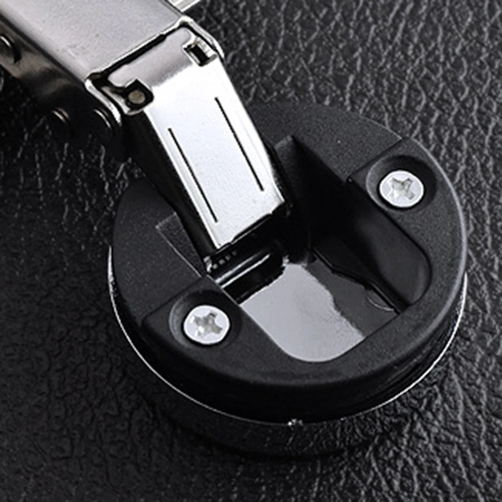 Mini Glass Hinge Damping Hydraulic Buffer Glass Cabinet Kitchen Cupboard Glass Hinge High Quality Strong Stability