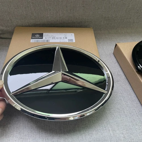 Imagen 2 del producto Emblema de parrilla Mercedes Benz, Logo de estrella, insignia de rejilla delantera de coche para W204 W205 X253 W213 W212 W176 W177 W167 W246 W117, accesorios