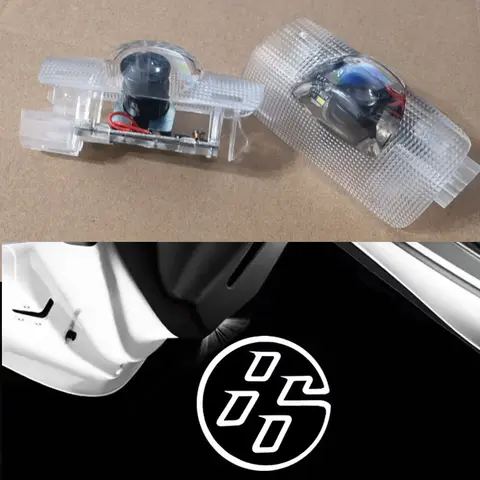 GT86 FT86 AE86 Door Light 2pcs White 86 Welcome Light LED Door Courtesy Lamp For Toyota GT86 FT86 AE86 BRZ Toyota Door Light