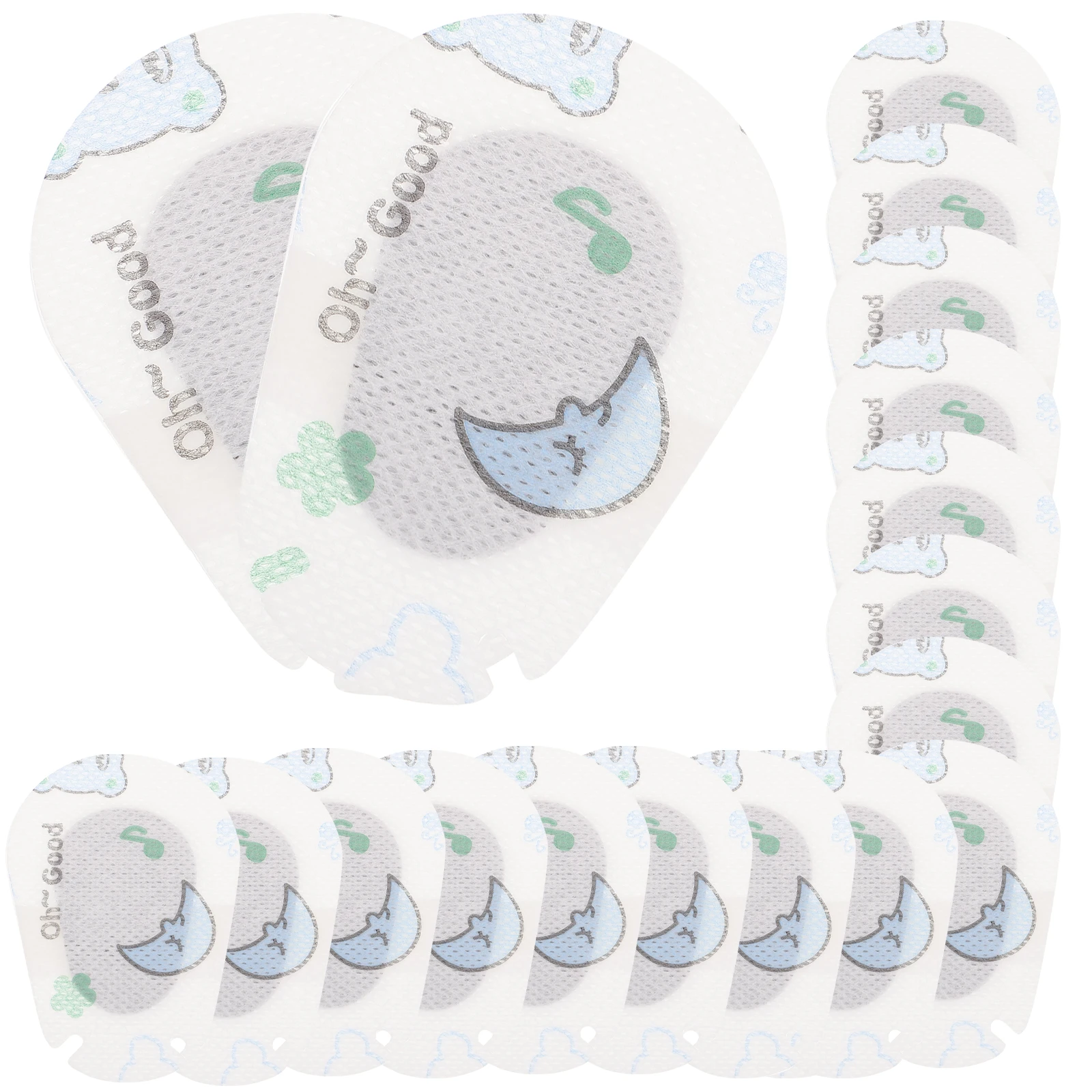 

20 Sheets Correct Eye-blocking Patch Mask for Lazy Patches Blindfold Non-woven Fabric
