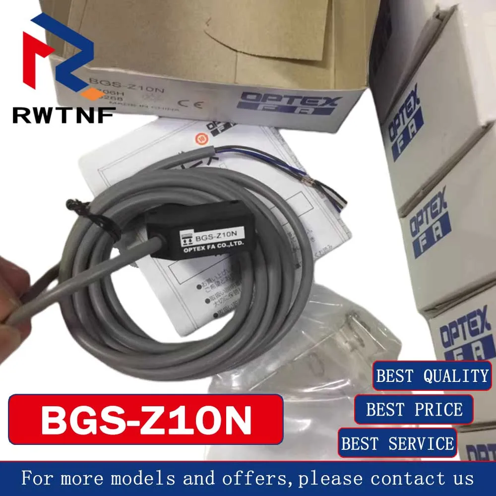 

Совершенно новый оригинальный фотоэлектрический лазерный датчик BGS-Z10N OPTEX, 100% оригинальный, в наличии на складе.