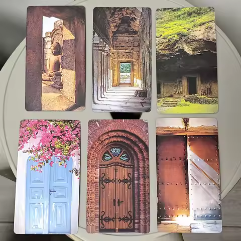 Divine Doors Oracle Deck A 40-card Deck 10.5*6cm Behind Every Door Lies Adventure, Mystery and Inspiration
