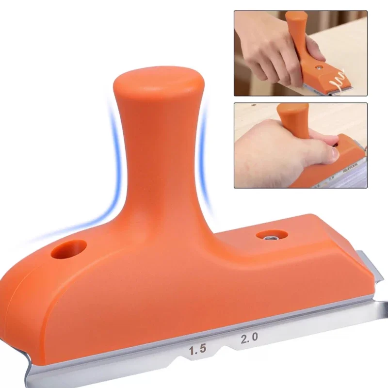 Wooden Boards Special 3 in 1 Shape Deburring Curved Plate Chamfer Rounded Edge Banding Trimming Woodworking Rounded Tool