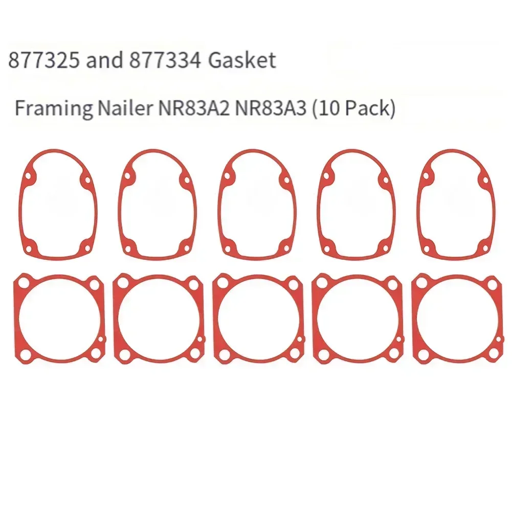 

10pcs/set Nailers Repair Gasket Kit Stainless Steel With Rubber Coating Gasket Kit For NR83A NR83A2 NV83A Series Nailers