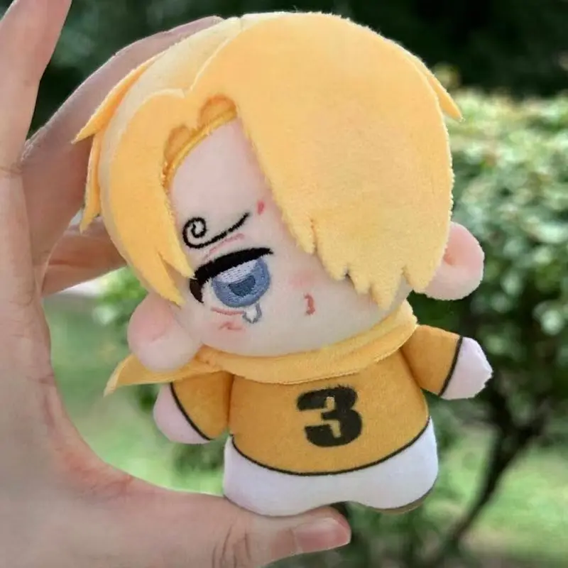 

10cm Stuffed Anime Sanji Plushie Dolls Sanji Cosplay Plush Doll Toys Pendants Birthday Xmas Gift