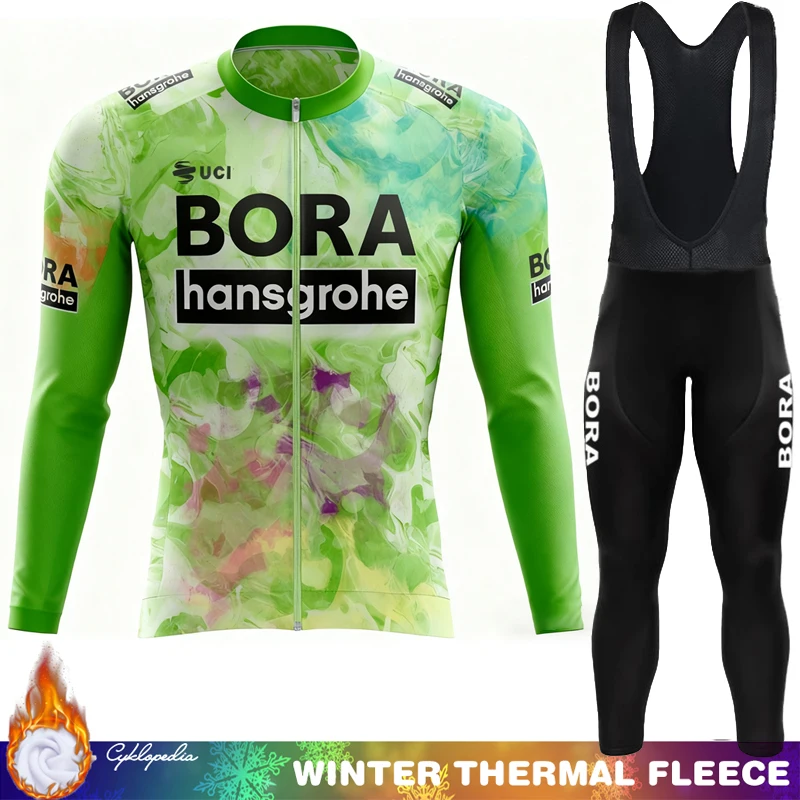 

Мужской зимний велосипедный костюм UCI BORA, флисовый трикотаж, термобелье, одежда для велосипеда, термобелье для горных велосипедов, мужской комплект, мужская одежда, нагрудник
