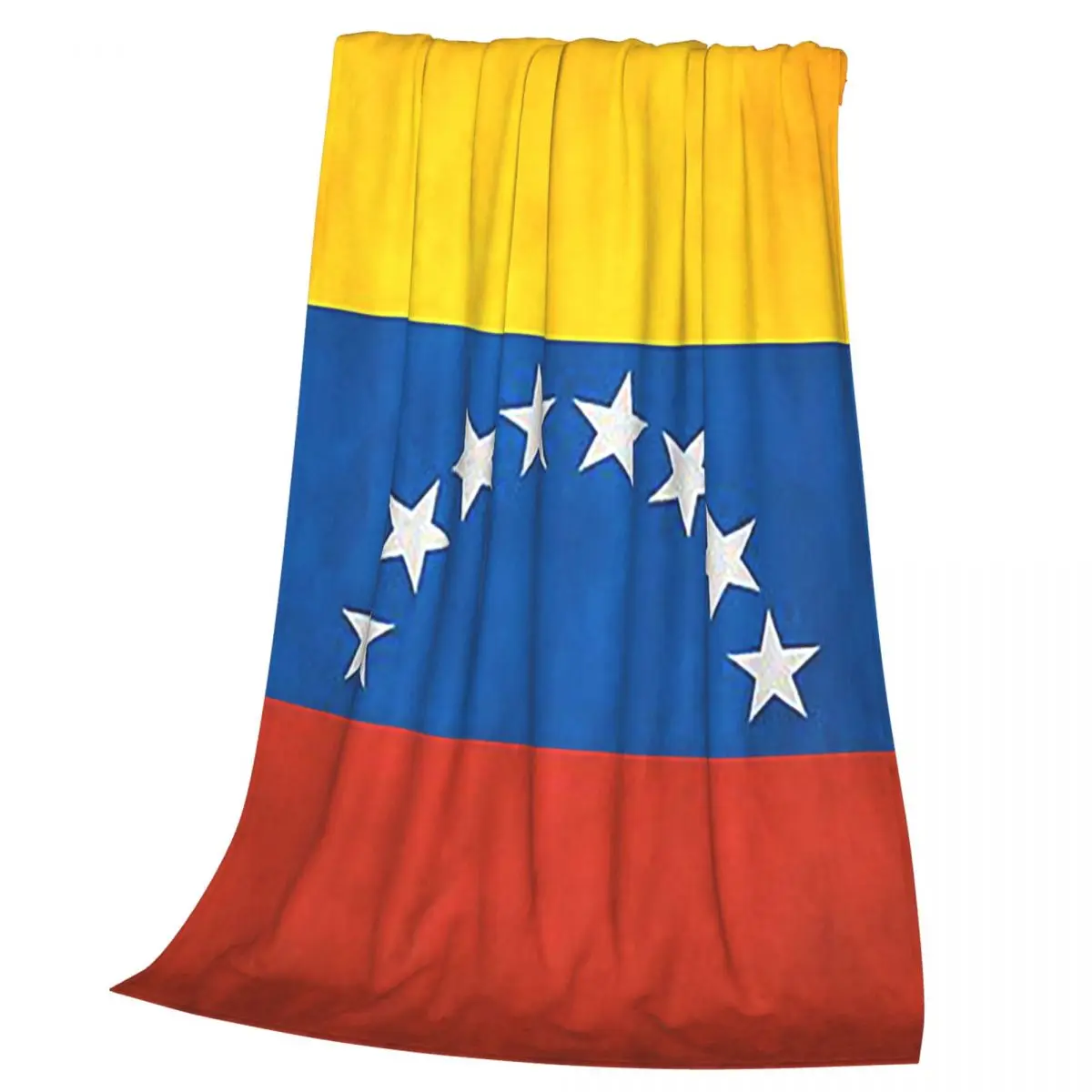 National Flag Of Venezuela Blanket Soft Warm Flannel Throw Blanket Bedspread for Bed Living room Picnic Travel Home Sofa