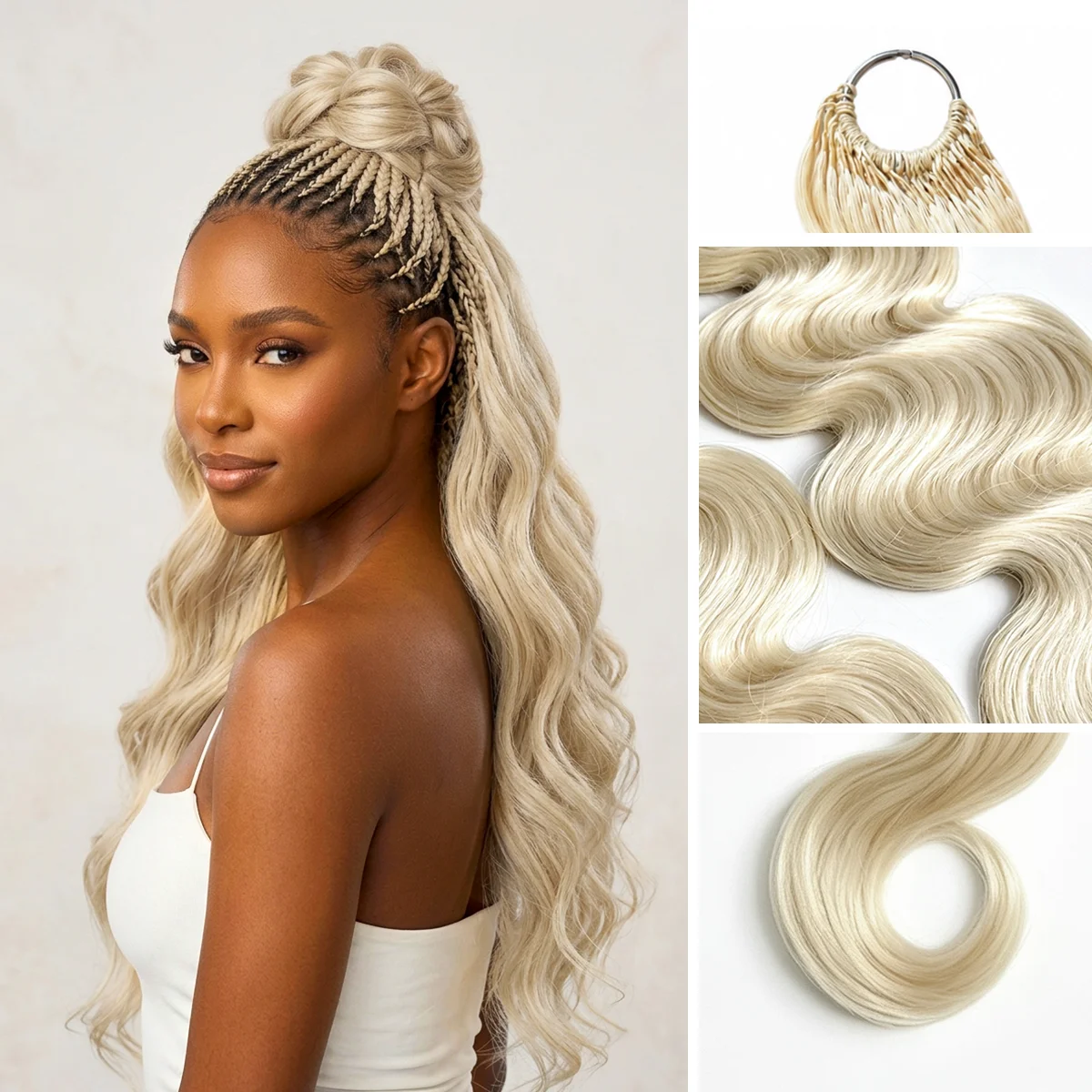Extensiones de Cabello Humano  - Human Hair Wigs reseña y precio