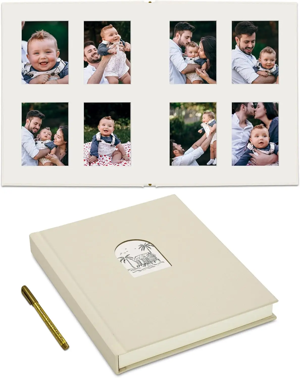 

Photo Album for Fujifilm Instax Mini 11 12 9 8 Evo LiPlay Instant Camera, Suit for SnapTouch PIC-300 Linen Cover 104