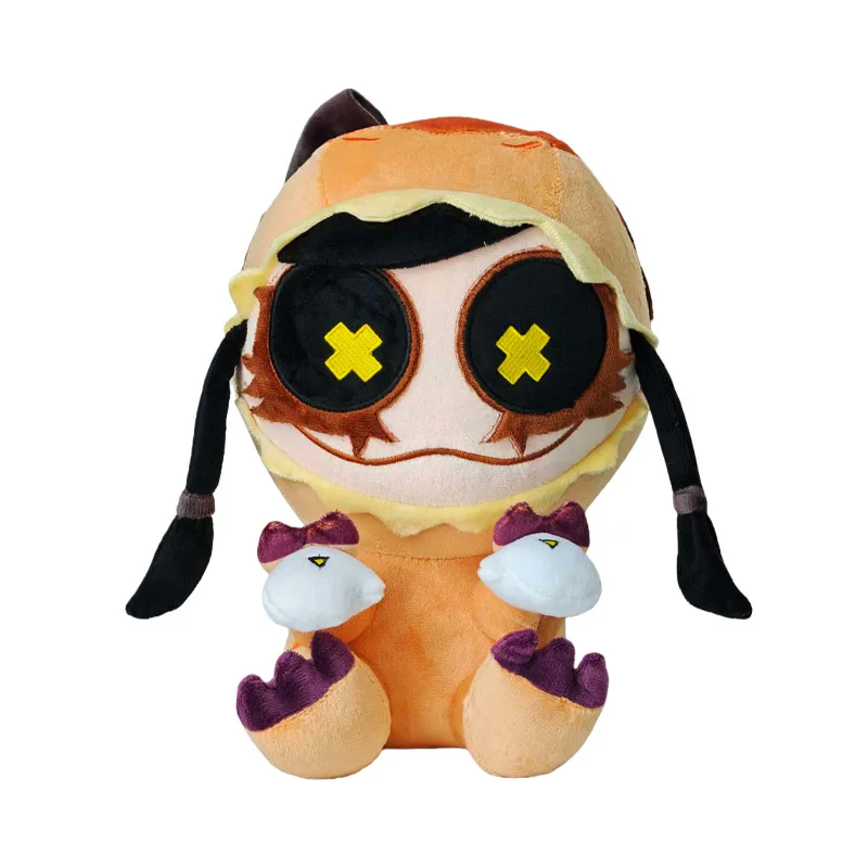 

Inorganic Girl Winter Edition Dinosaur Plushie with Scarf Accessory Lazy Pose Stuffed Animal Doll Kawaii Collectible Gift