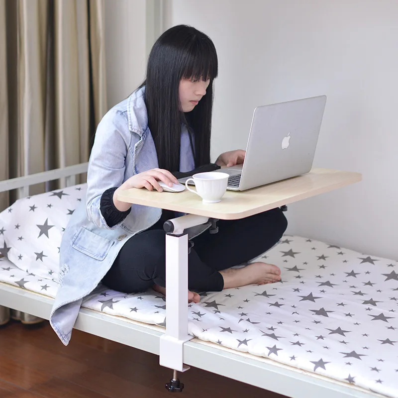 Desk Standing Workbench Folding Lift Laptop Desk Height Bed BedroomStudy DeskDormitory Bedroom College Student Upper