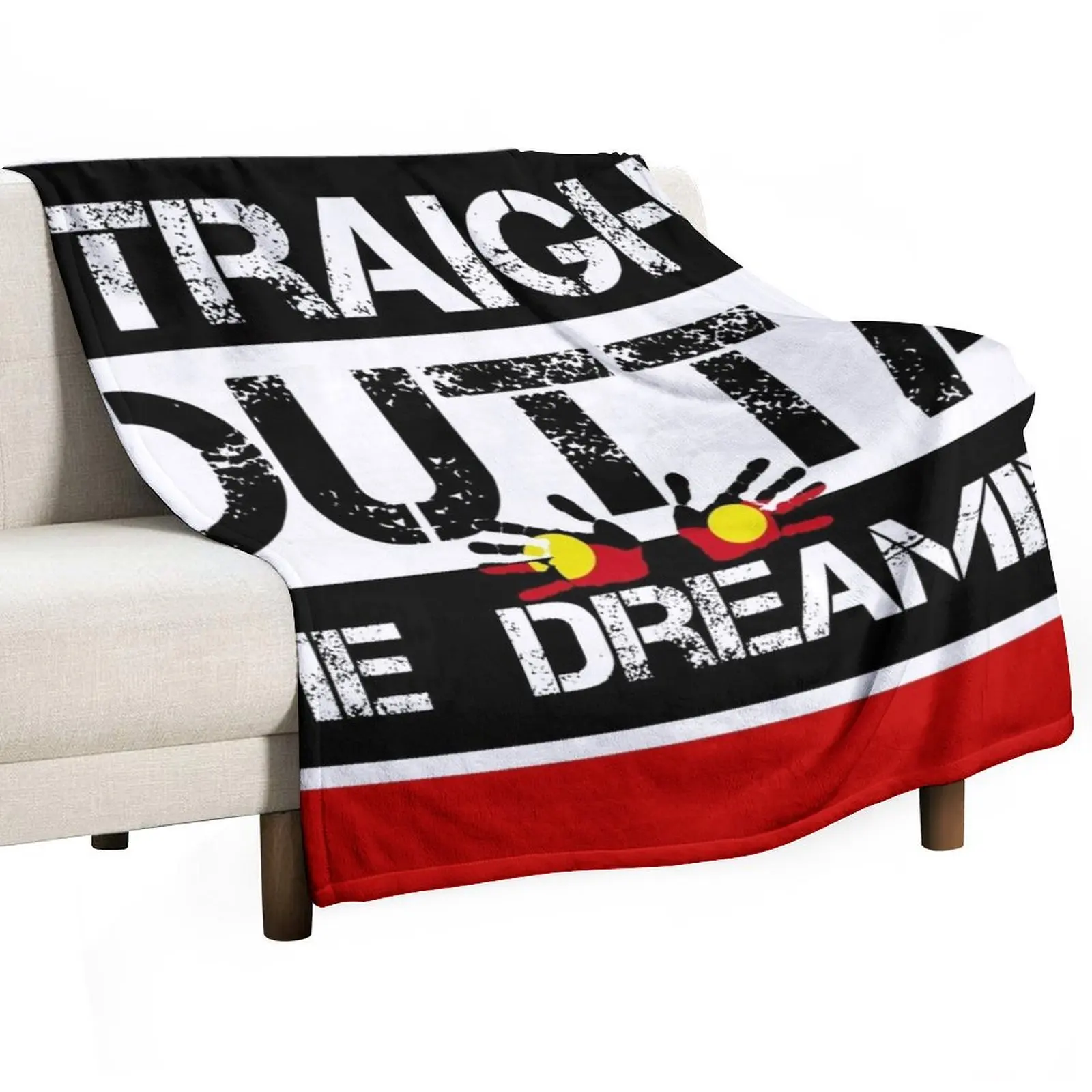 

Straight Outta the Dreaming Throw Blanket Blankets For Bed blankets ands Fluffy Shaggy Polar Blankets