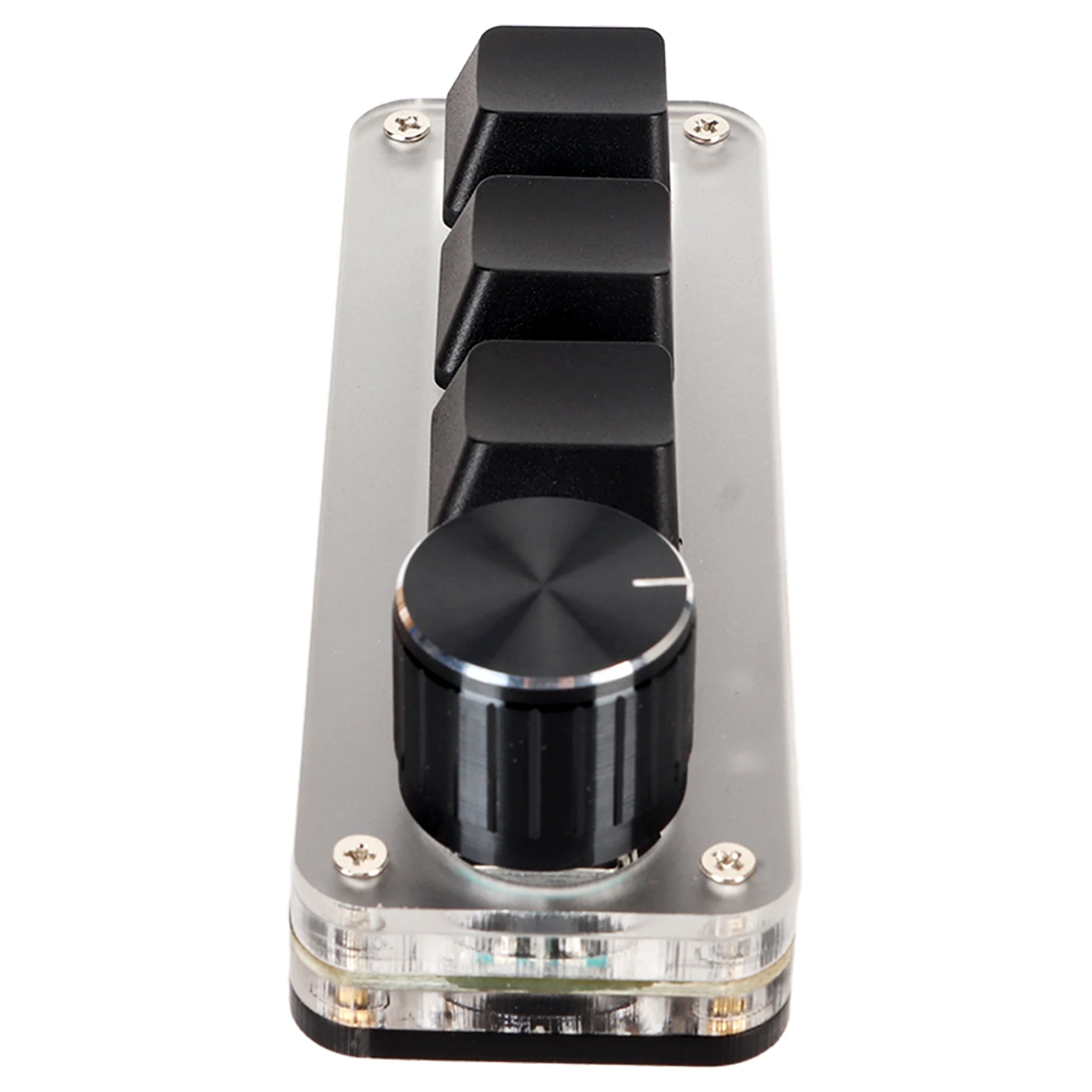 Interruptor vermelho protable mecânico com uma mão macro teclado plug and play ergonômico personalizado botões usb mini teclado para desktop pc