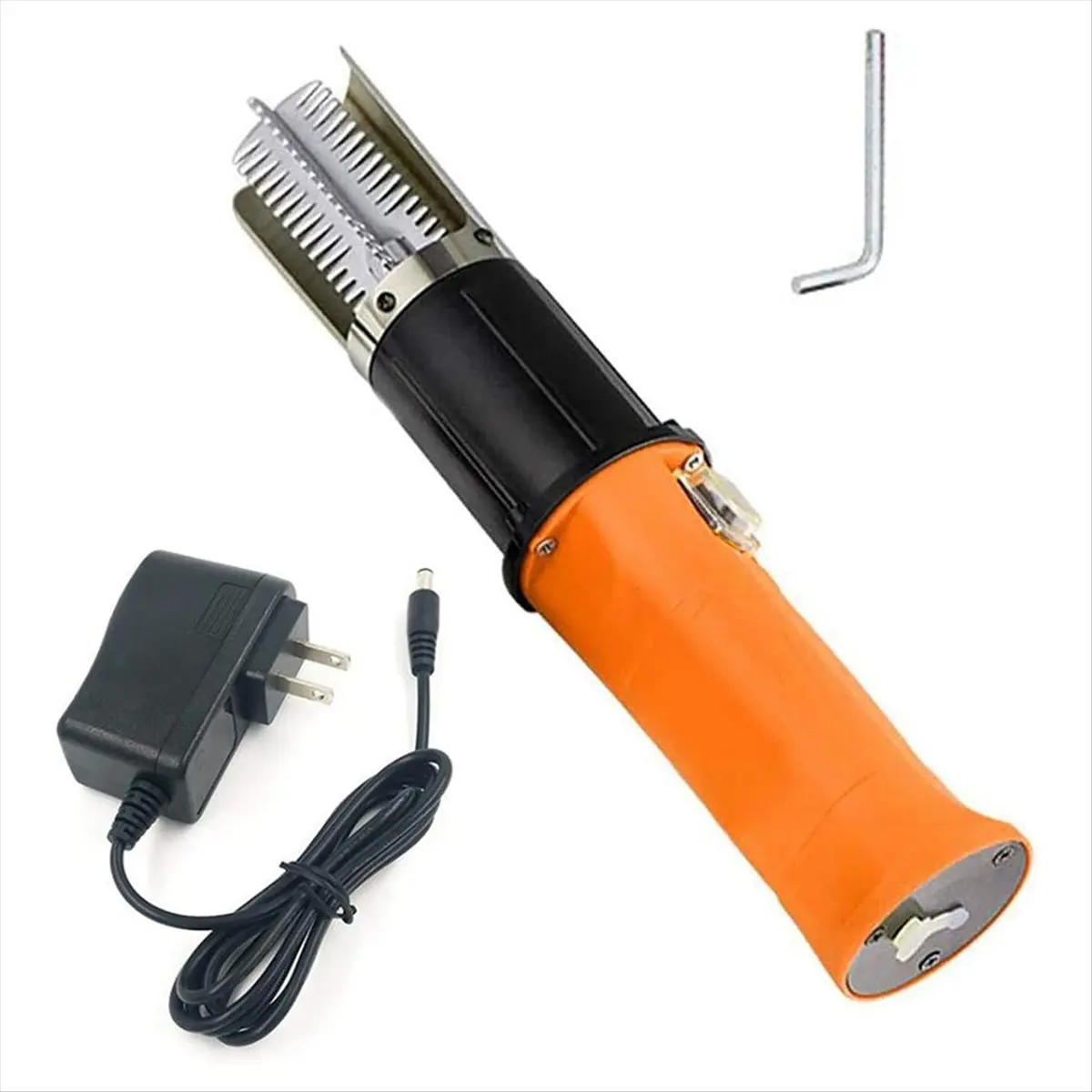 

N18R Electric Fish Scaler, Cordless Fish Scaler Scale Scraper Remover Cleaner Skinner Kit with Rechargeable Battery US Plug