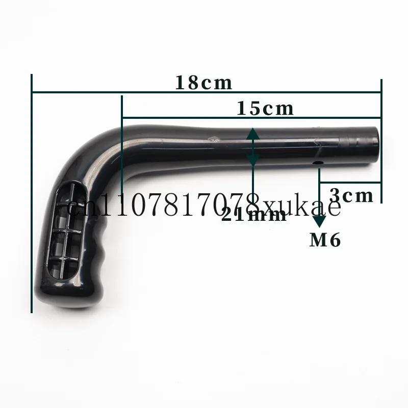 Afbeelding 6: Rolstoel Duwhandvat Antistatische Koolstofvezel Ouderen Scooter Trolley Antislip Duwhandgreep Gehandicapte rolstoelaccessoires