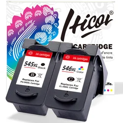 Compatible 545XL 546XL 545 XL 546 XL Ink Cartridge for Canon PG545 CL546 PG-545 for Pixma MG3050 2550 2450 2550S 2950 MX495