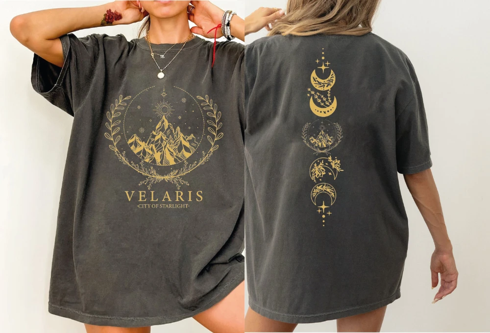 

Velaris Comfort Colors T Shirt Thorns and Roses Court of Dreams Shirt Acotar Comfort Color Shirt Night Court Acotar Sarah J Maas