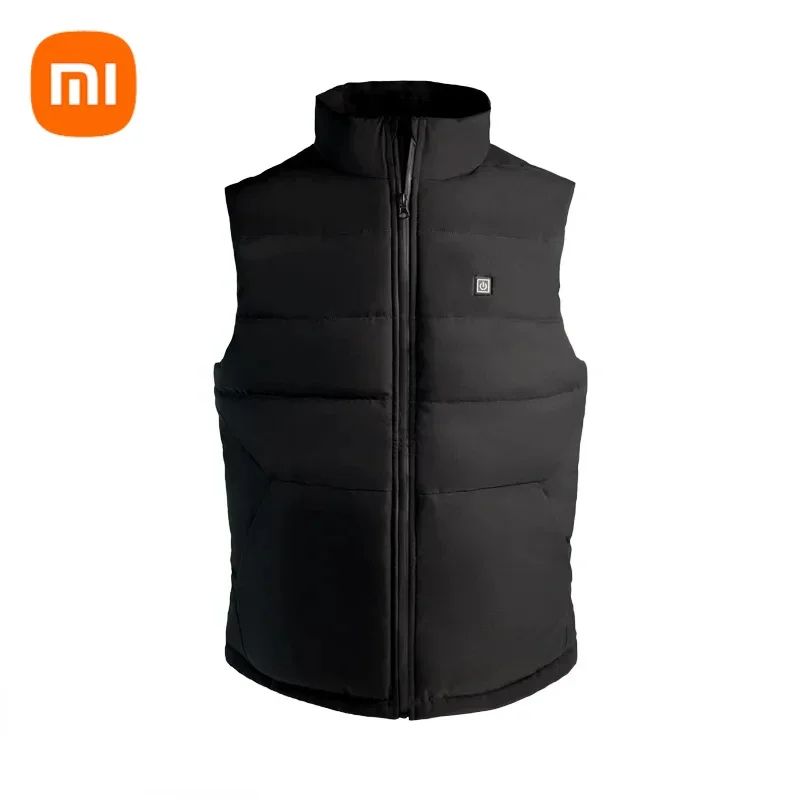 Xiaomi SKAH 4-Heating Area Graphene Electric Heated Vest Men Winter Outdoor Sport Coat USB Smart Thermostatic Heating Jackets