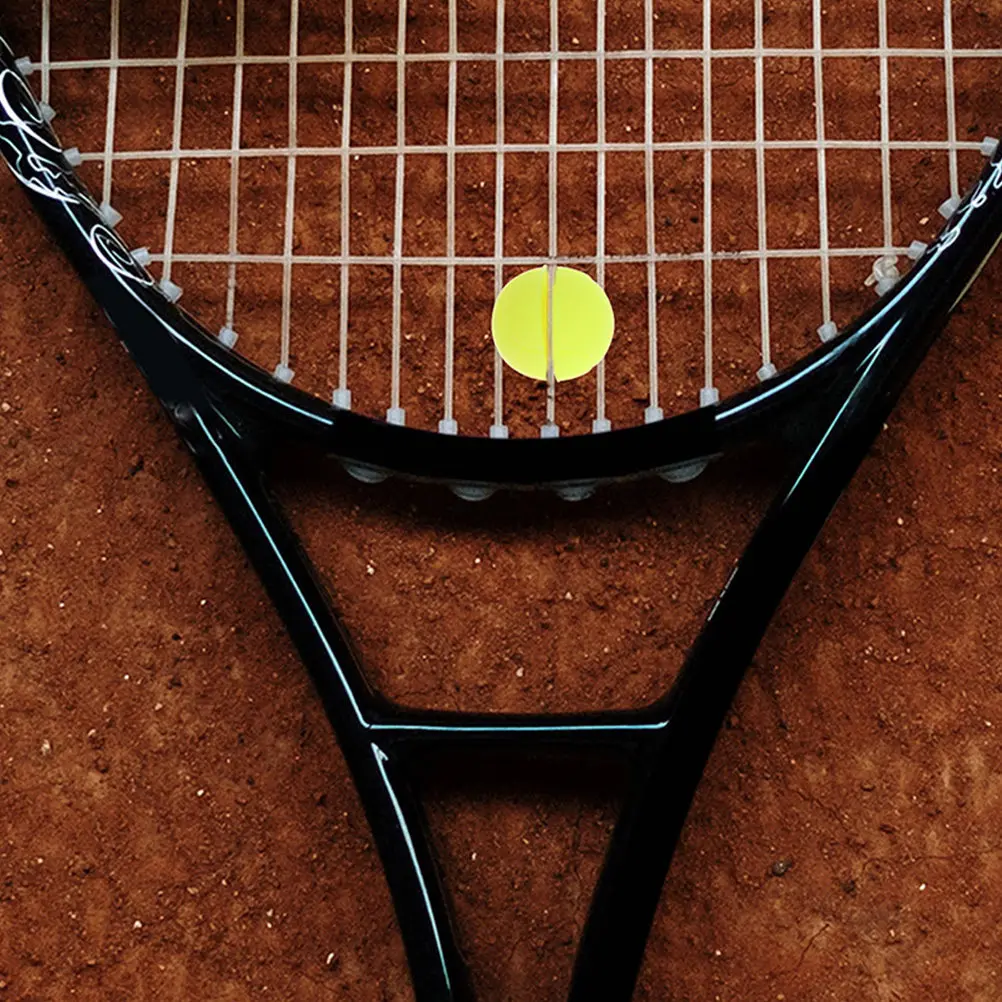 

2 Pcs Decorative Tennis Dampener Cute Silicone Racket for Rackets Shock Absorbers Racquet Dampeners Plastic Vibration