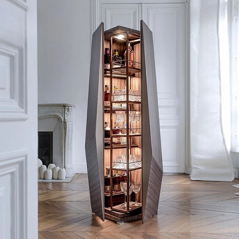 Household luxury floor-to-ceiling storage cabinet