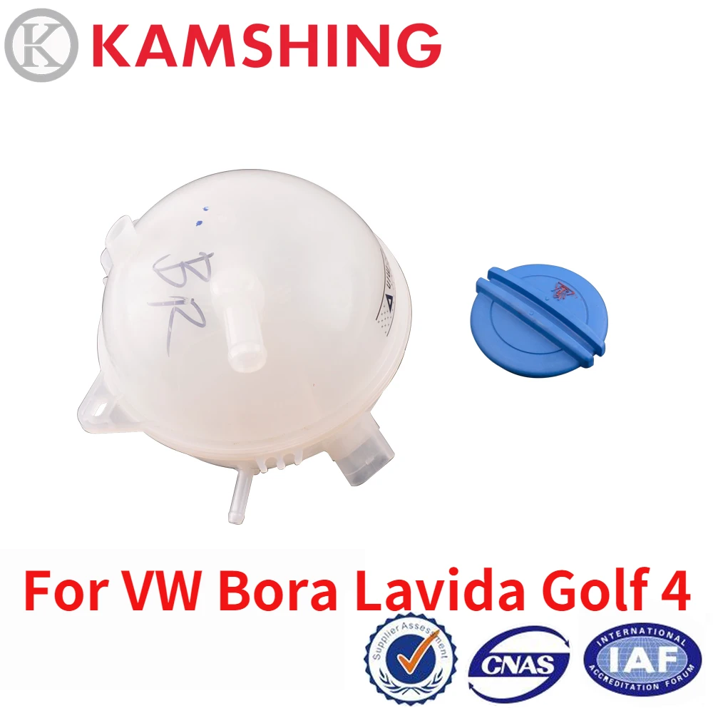 

CAPQX For VW Bora Lavida Golf 4 Car Antifreeze Pot Expansion Cooling Fluid Pot Water Tank Lid Radiator Coolant Reservoir Kettle