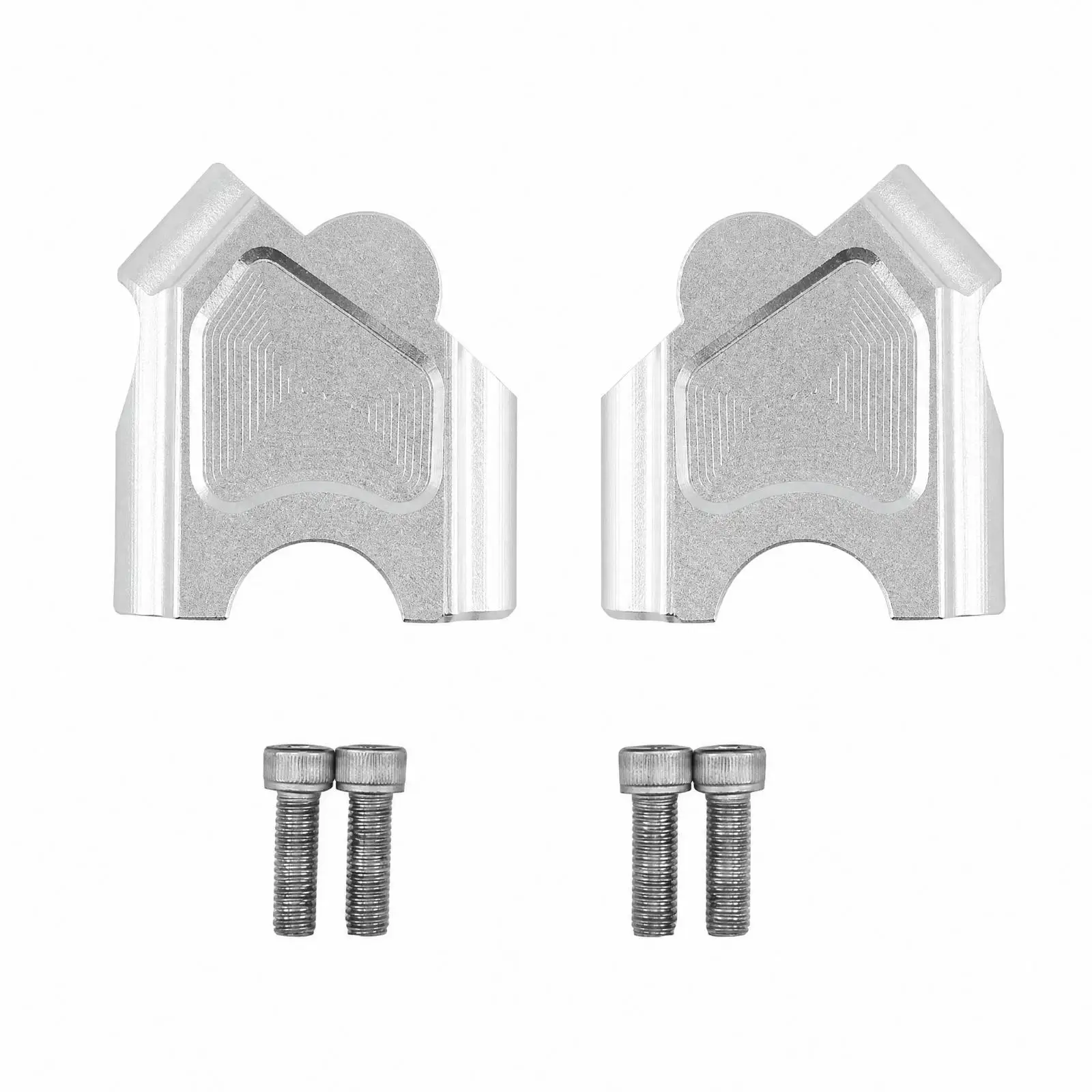 Handlebar Lifting Mount Set Ergonomic Motorcycle F700GS Handlebar Riser Sturdy for Expedition Travel