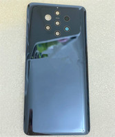 Nokia9 Housing For Nokia 9 PureView TA-1094 A-1087 TA-1082 NK Battery Cover Repair Replace Back Door Phone Rear Case + Logo