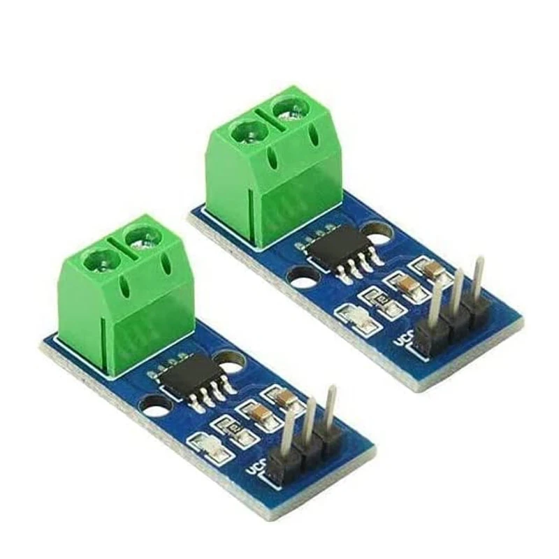 ACS712 current sensor module current detection module 5A20A30A green terminal straight pin