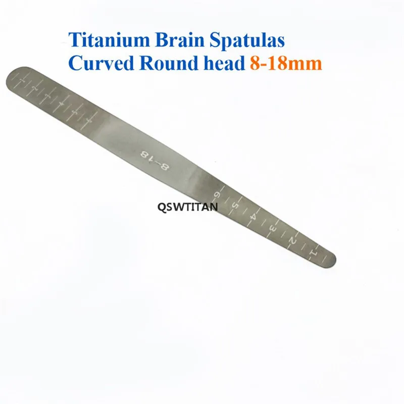 Titanium Brain Spatulas Brain Press Plate Neurosurgery surgical Instruments