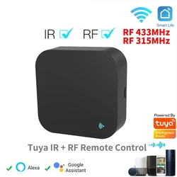 Tuya WiFi RF IR Remote Control 433MHz/315MHz For Smart Home Via SmartLife for Air Conditioner ALL TV Support Alexa,Google Home