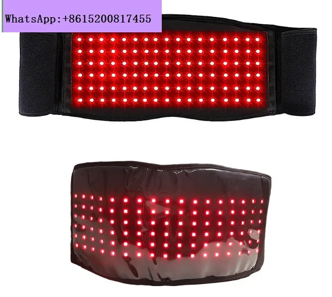 1pcs Belt intelligent remote control hot compress high power vibration waist protection