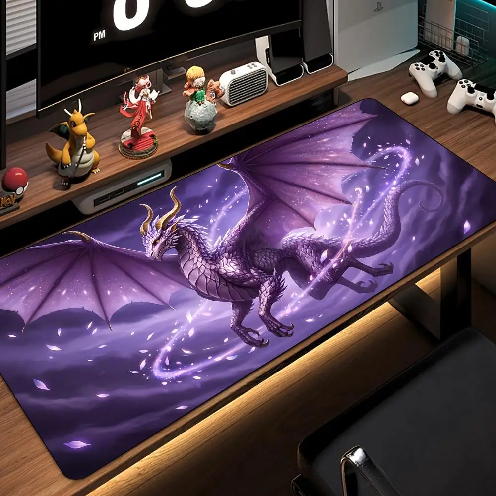 Mysterious Dragon gaming Mouse Pad Desk Mat Gaming pad pc accessories 30X80CM mousemat office rug Mouse carpet Extended pad