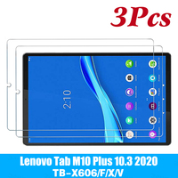 9H Tempered Glass Screen Protector For Lenovo Tab M10 Plus FHD 10.3 Inch TB-X606F X606X Bubble Free Clear Tablet Protective Film