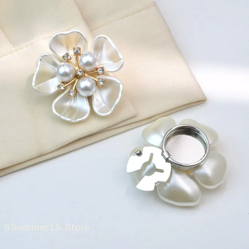 

Premium Button Cover Set Rhinestone Embellished Clips | Shirt Dress Two-in-One | Seamless Installation | Christmas Gift Choice