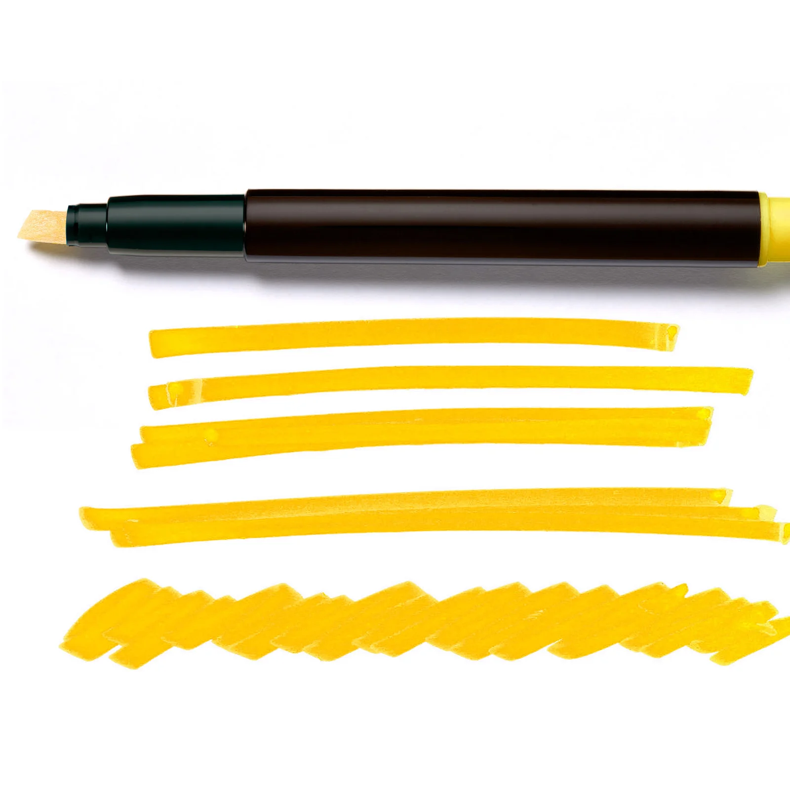 50 Pcs Paint Pen Marker Replacement Tip Tips for Pens Acrylic Yellow Nibs Markers