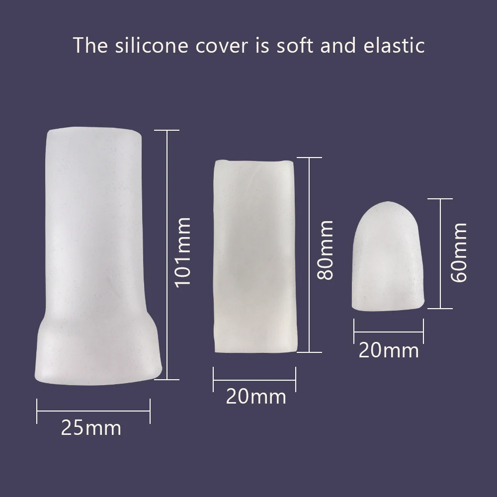 S/M/L Soft Silicone Penis Enlarger Sleeve Glans Protector Cap Reusable Penile Sleeve Delay Ejaculation Male Enhancer Gay Sex Toy