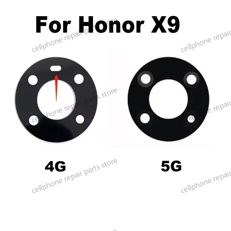 For Huawei Honor X9 Back Camera Glass Lens Rear Camera Glass With Adhesive Sticker Glue 4G 5G