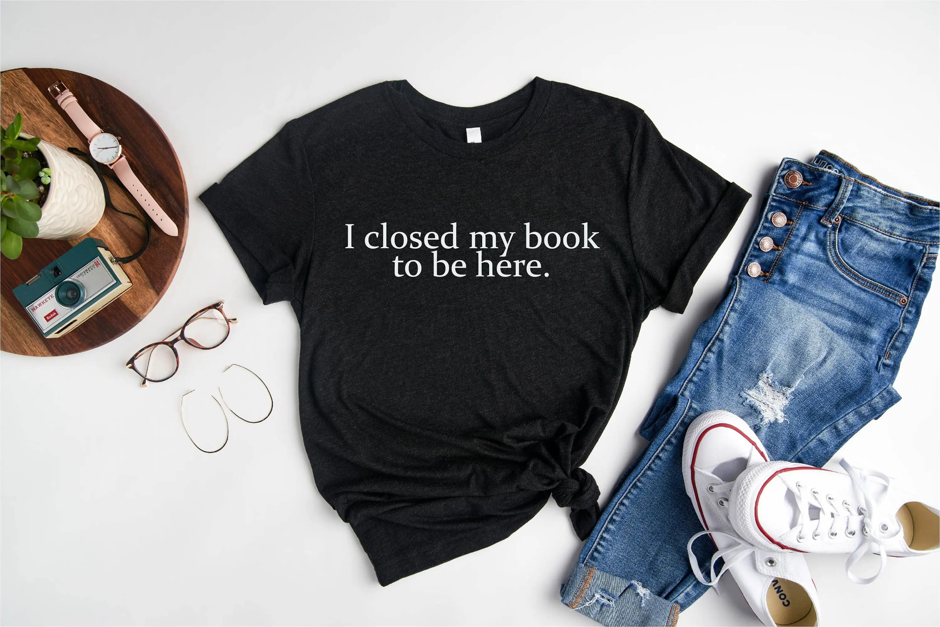 Book Lover T Shirt I Closed My To Be Here Reader Librarian For Funny Reading