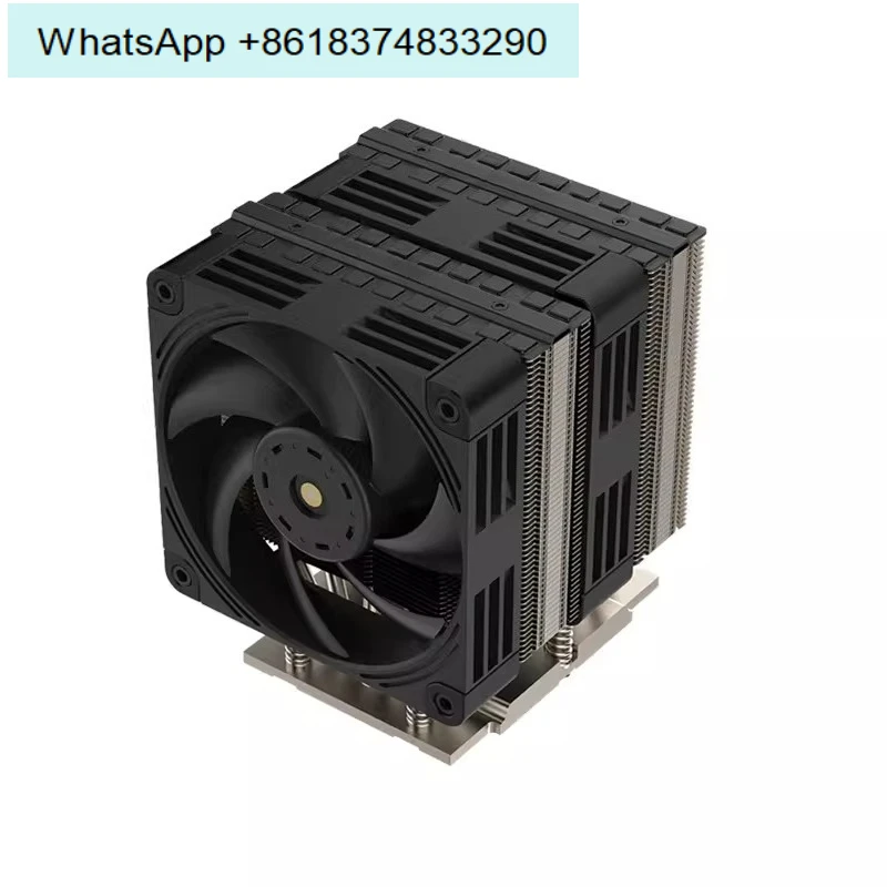 SP5 Server Tower 6 Heat Pipe CPU Cooler 2U Side Blowing Silent Fan 1U