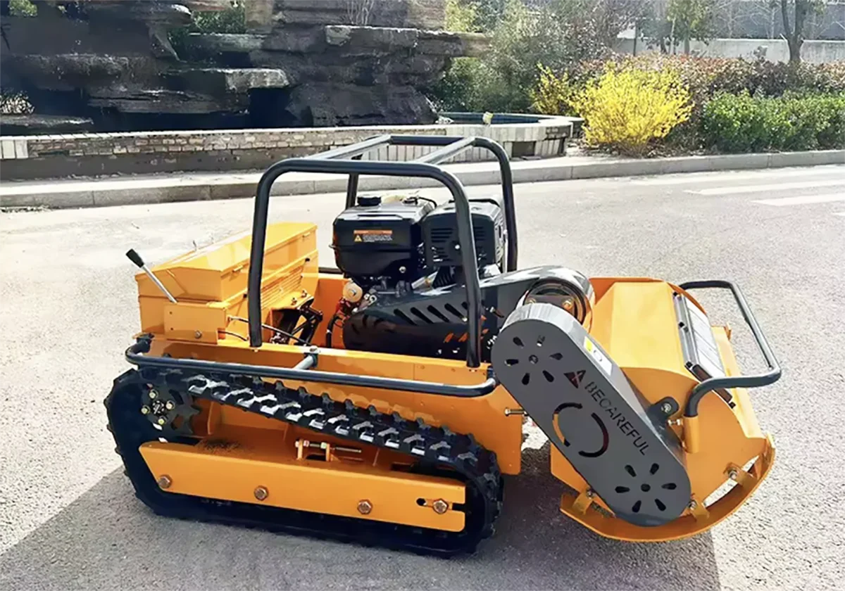 

Industrial Diesel Robot Lawn Mower &Remote Control 12HP 650w 80cm 24v By Sea