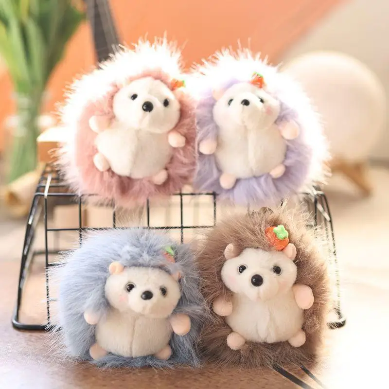 

1 шт. Милый плюшевый брелок-подвеска в виде ежика, мягкая игрушка-единорог, украшение для дома, подарок для детей #