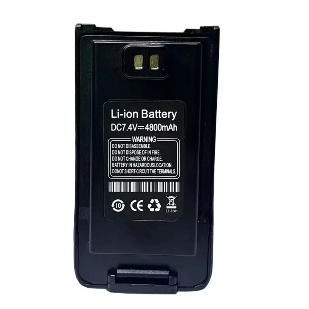 Batteria UV9R Batteria originale 4800mAh 7.4V per baofeng UV9R Plus UV-9R UV9R-ERA Walkie Talkie Batteria ricaricabile agli ioni di litio