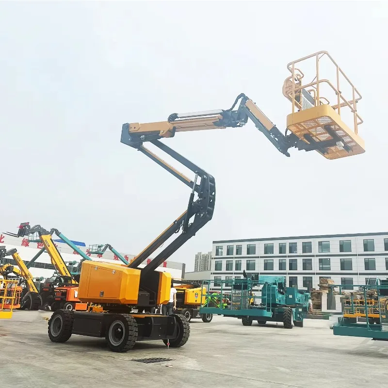 YG Factory Articulated Boom Lift Battery Powered Aerial Safe Work Platform