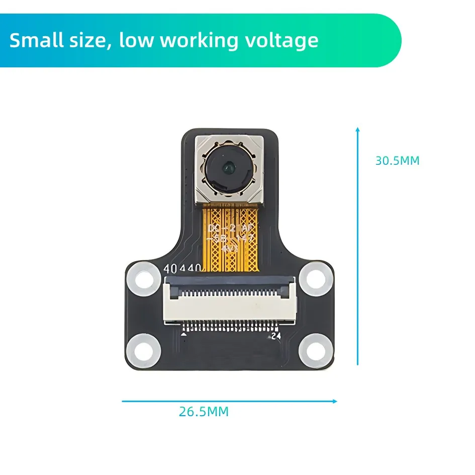 Imagem -02 - Módulo Mini Câmera Open Source Sensor Cmos Compatível com Computador Sbc Webcam 4k 1080p 60fp Ov8858 8mp