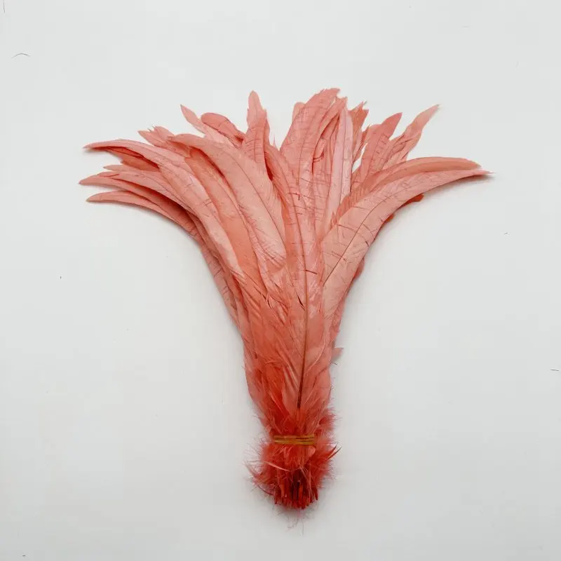 Plume de queue de coq 25-40CM, 100 pièces, accessoires de bijoux pour vêtements, fournitures de fête de mariage, spectacle de danse, carnaval